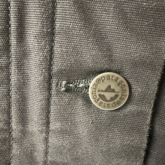 Patagonia Women's Black Jean Jacket with Button Front - Picture 7 of 9